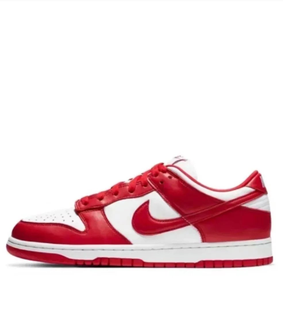 VT dunk white and red