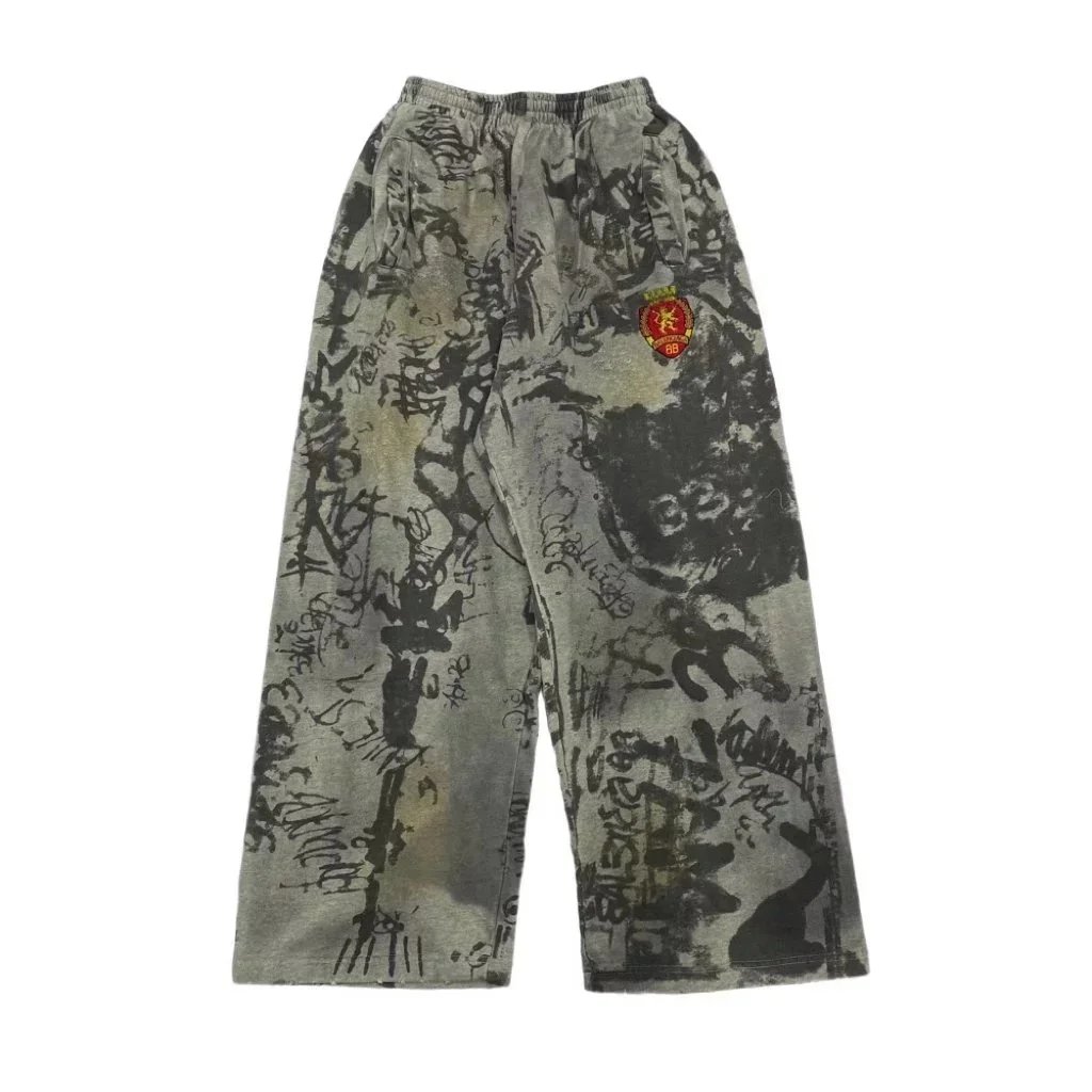 4 Gray sweatpants