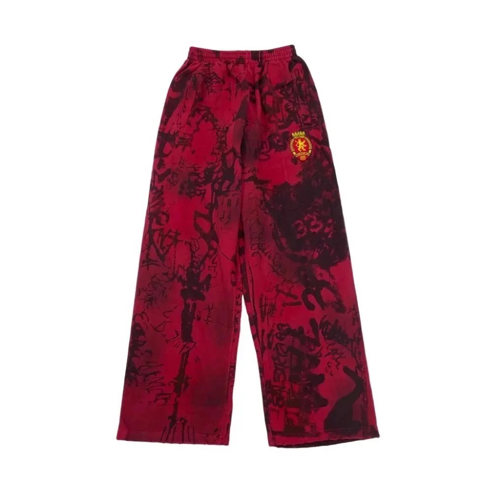 5 Red sweatpants