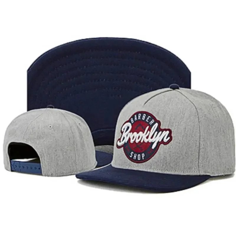 Navy Blue Eaves Brooklyn Heather Gray