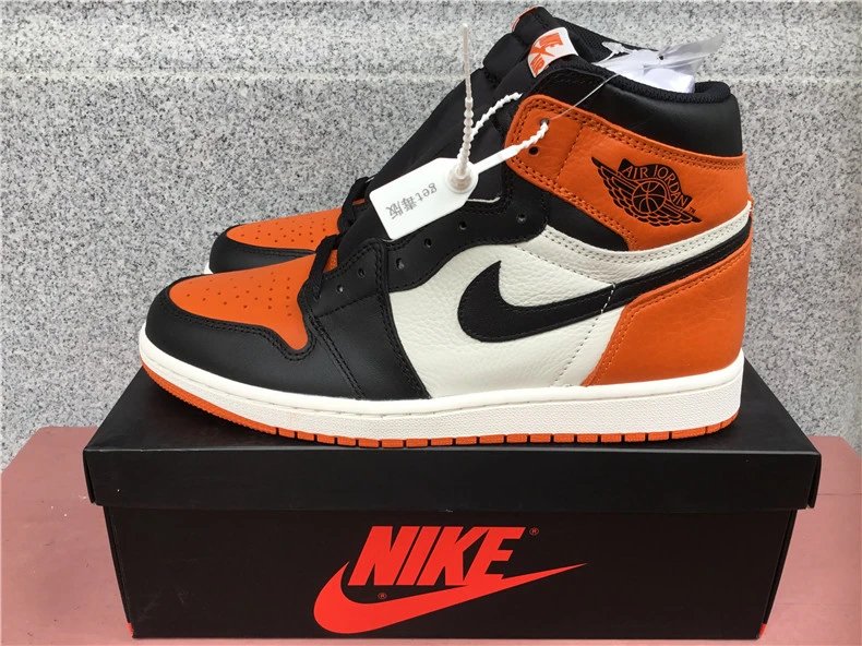 19 orange black and white
