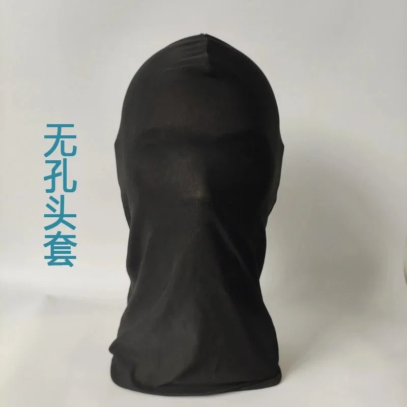 无孔头套黑色