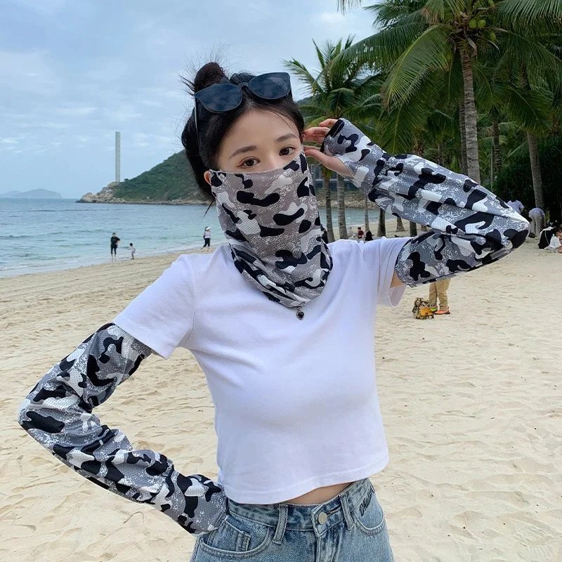 camouflage black gray