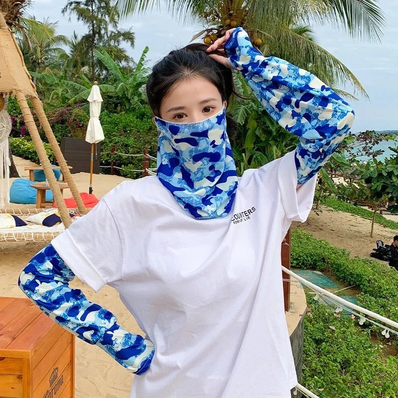 camouflage blue