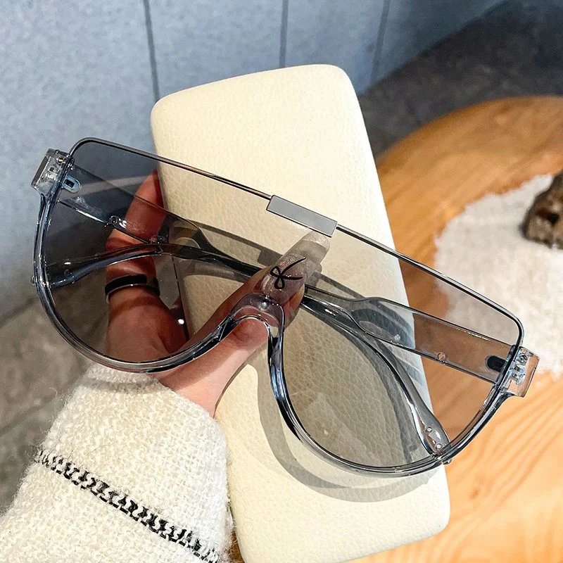 Transparent gray lens