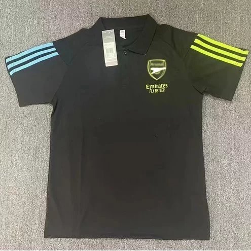 Black with a green border
