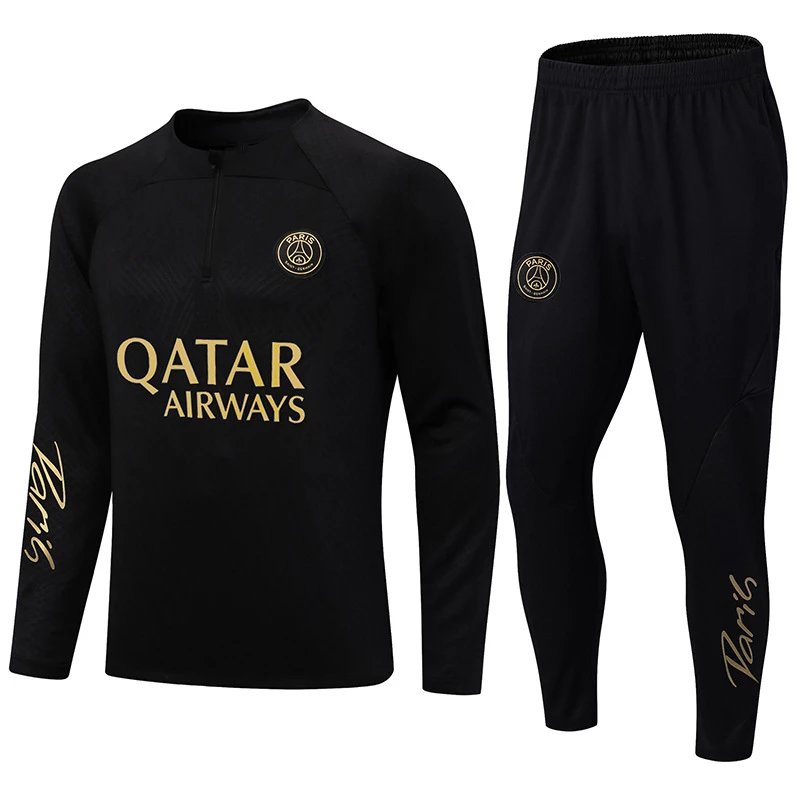 Paris Jordan Black Qatar 2223