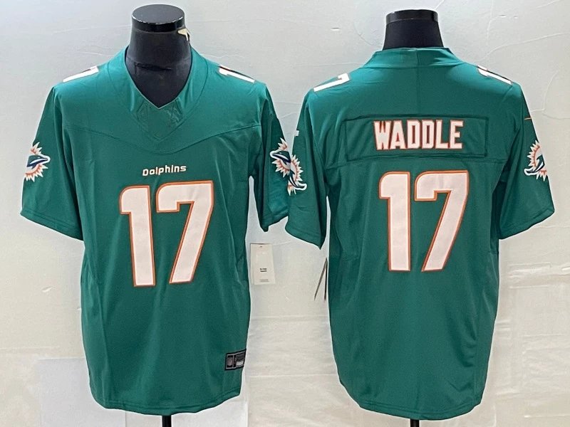 Dolphins retro three generation green 17