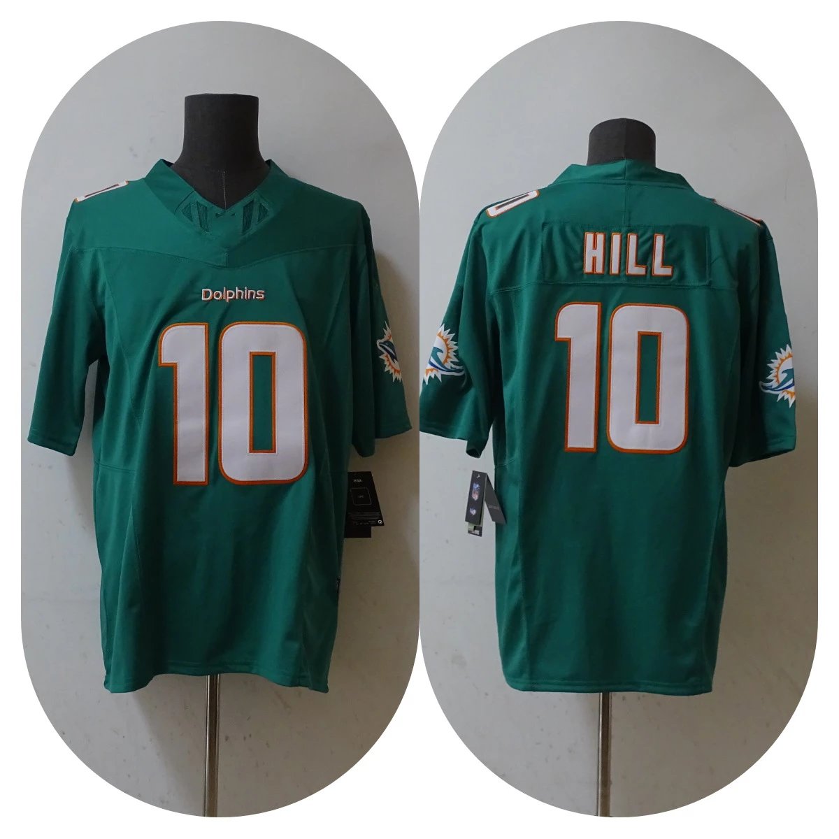 Dolphins retro three generation green 10
