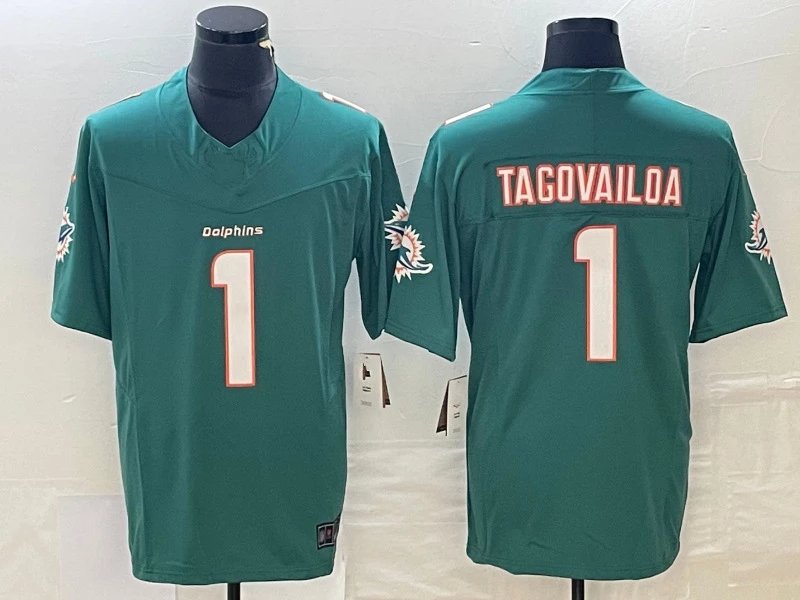 Dolphins retro three generation green 1