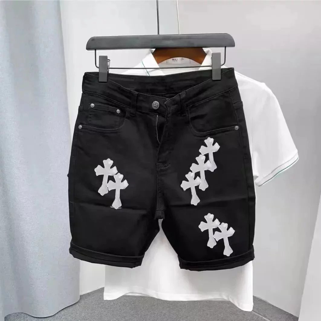 Black and white shorts 002