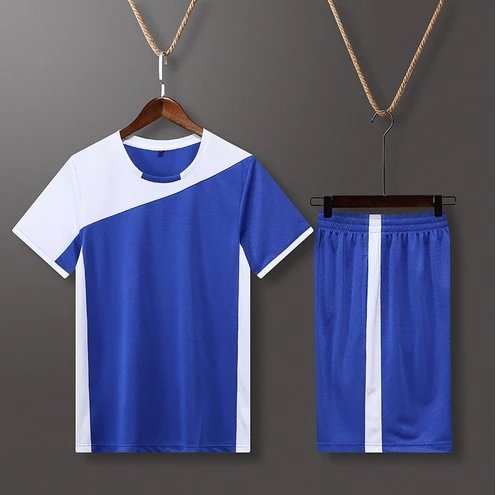 Blue and white patchwork