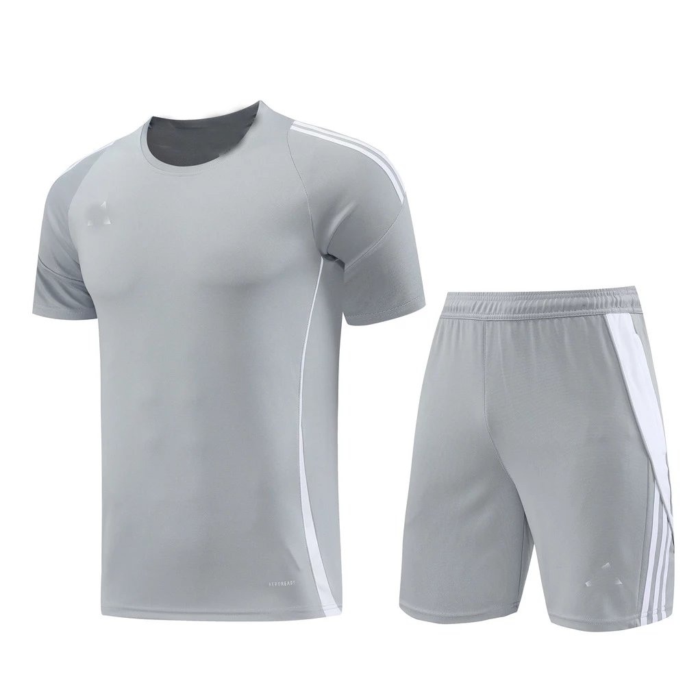Gray shorts set