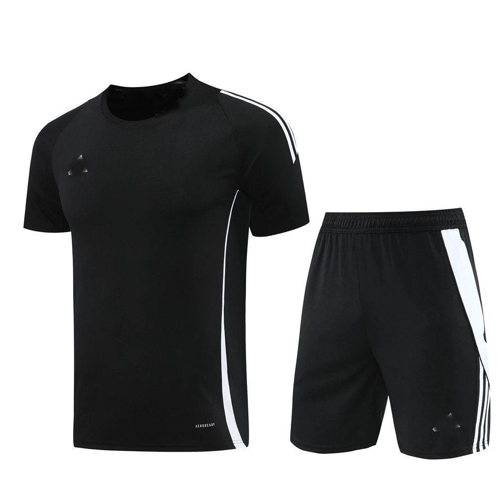 Black shorts set