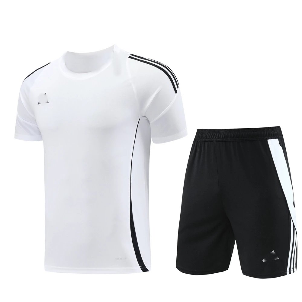 White Shorts Set
