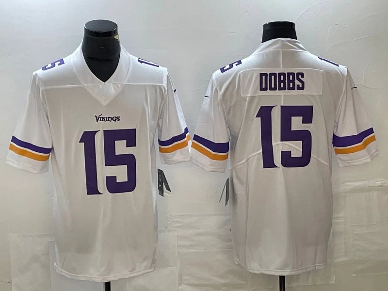 Vikings with purple on a white background 15