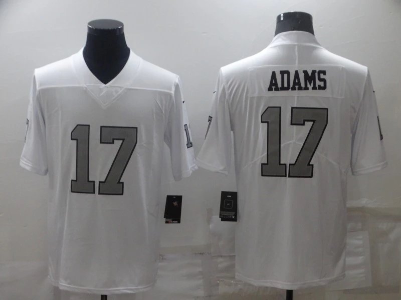Raiders white on gray 17