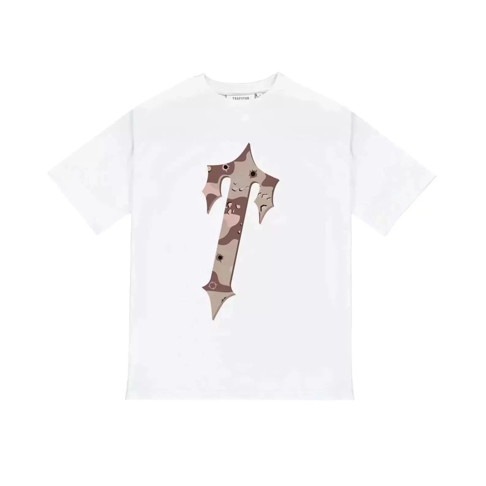 white brown camouflage print 002