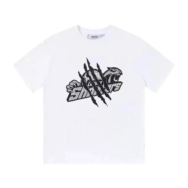 White Black Claw Tiger Print 002