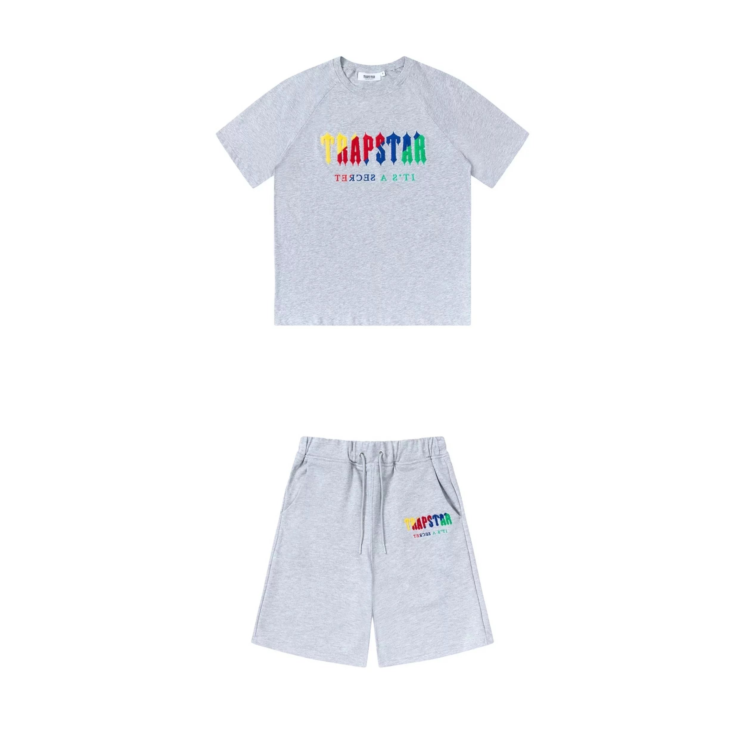 Colorful gray embroidery 002