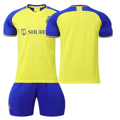 yellow blue sleeve