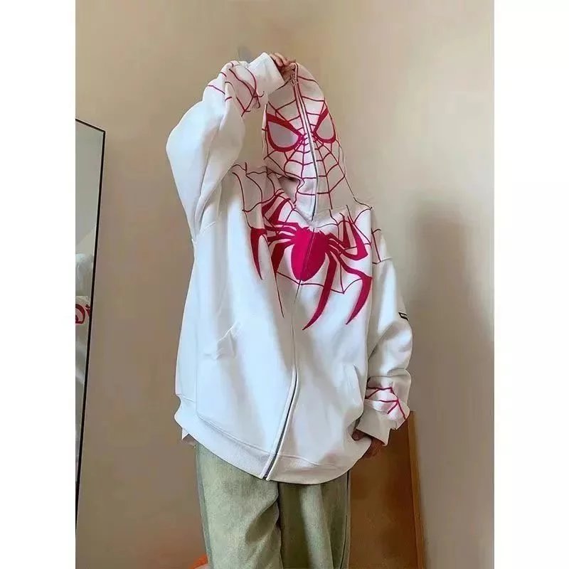 white red spider 002