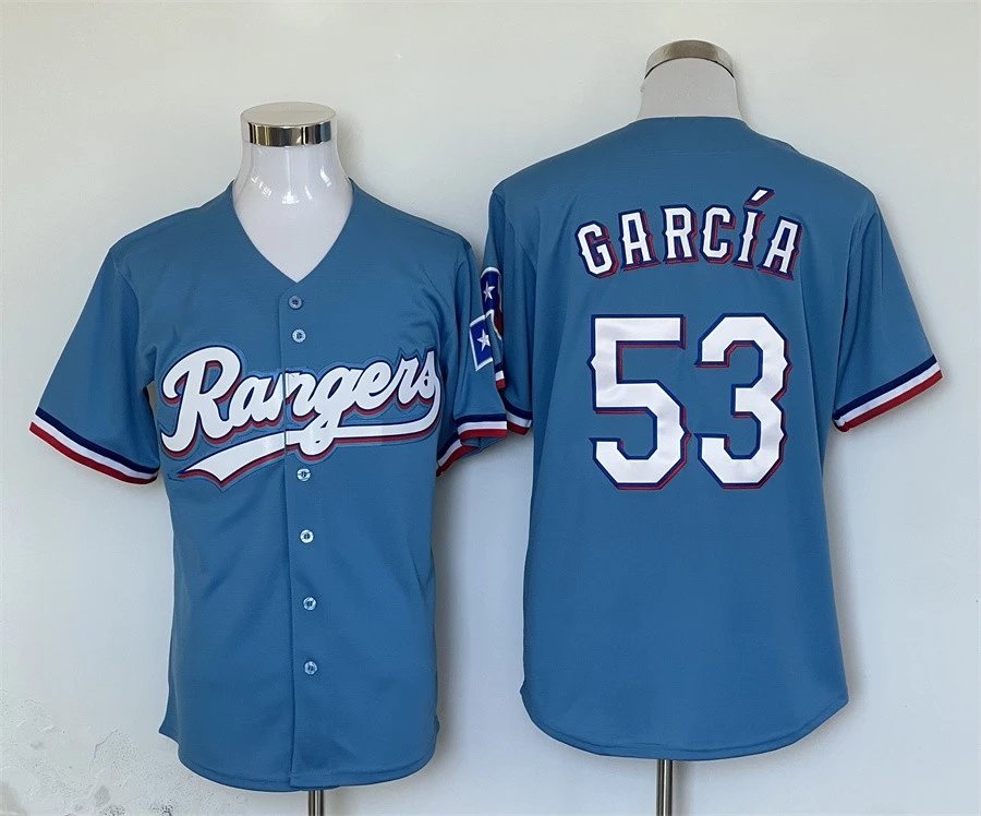 Rangers fans light blue 53