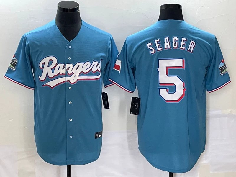 Rangers fans light blue 5