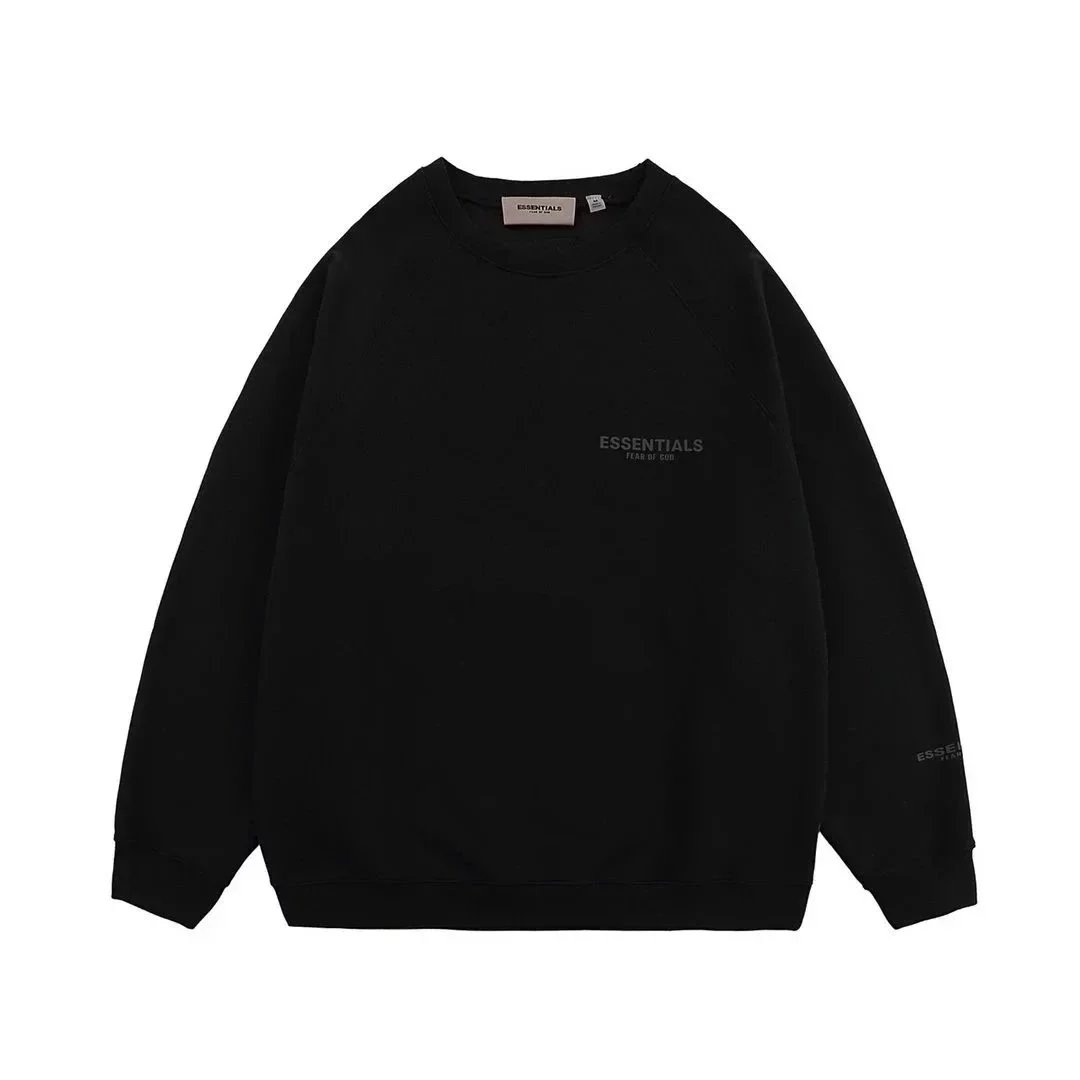 Small Letter Black Hoodie 002