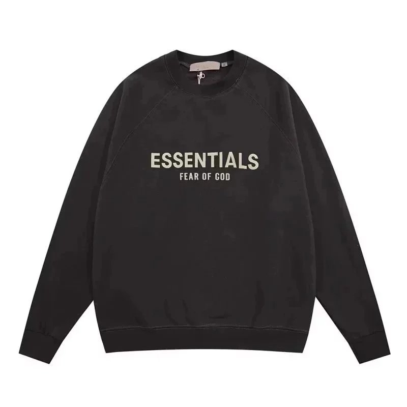 Large-letter black hoodie 002