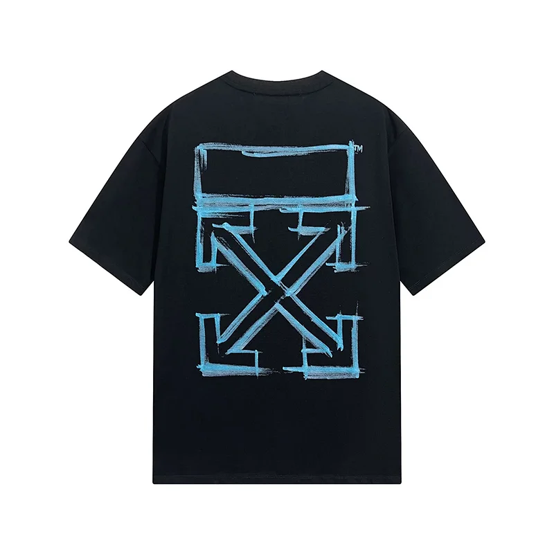 Black and blue label 002