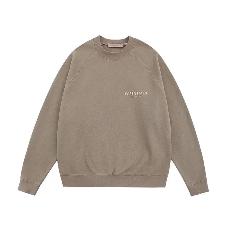 Small letter khaki hoodie 002