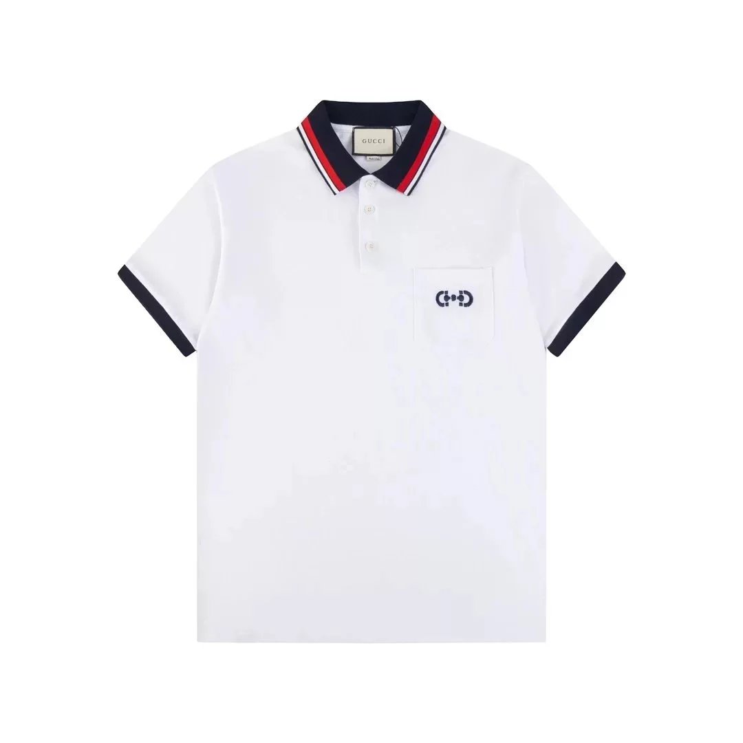 White with red and black collar 002