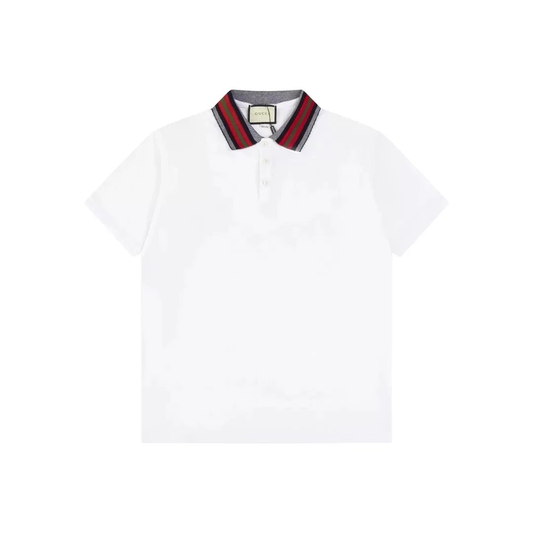 White, red, green, and gray collar 002