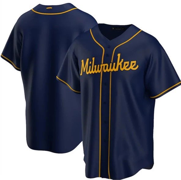 Brewers dark blue blank