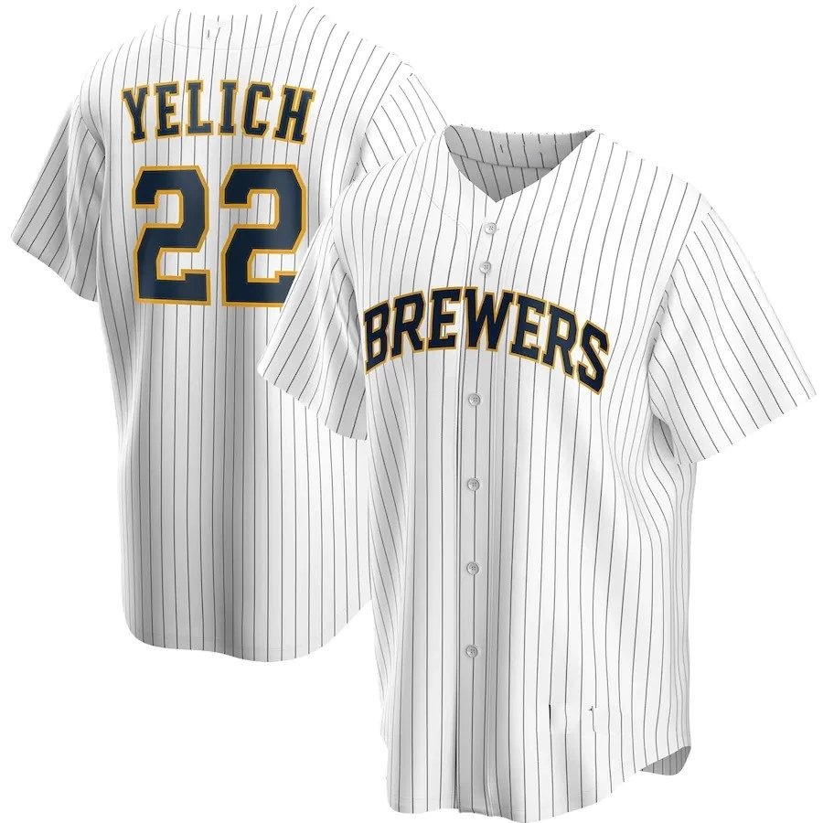 Brewers White Stripe 22