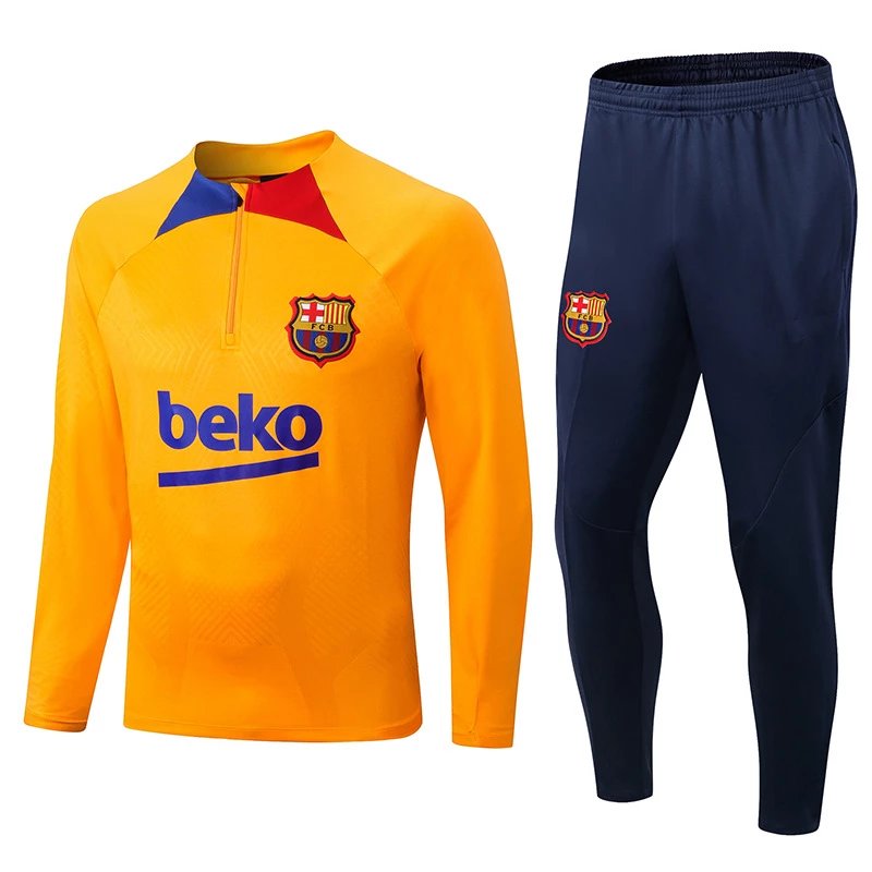 Barcelona yellow black pants 2223