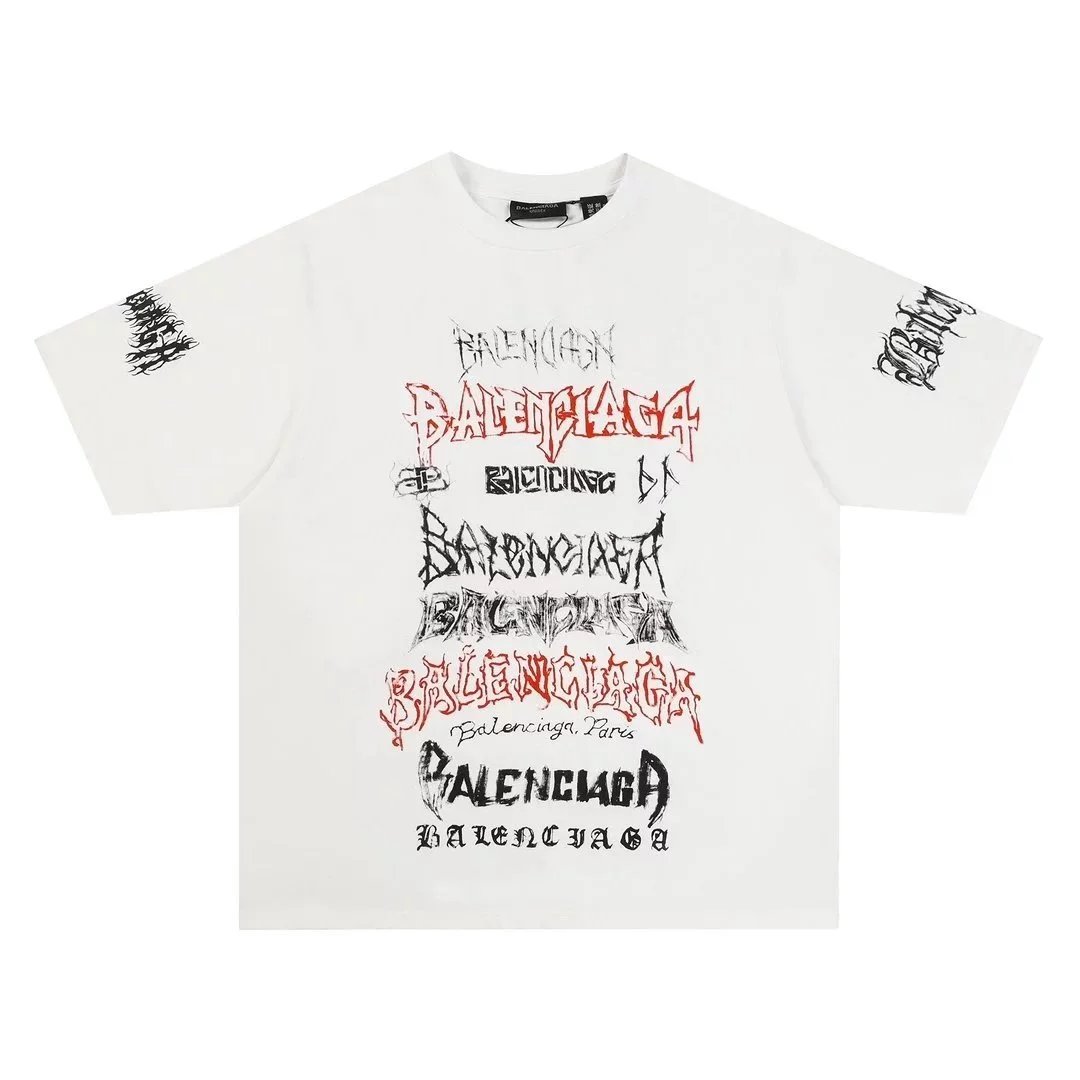 Red and Black Letters on White 002
