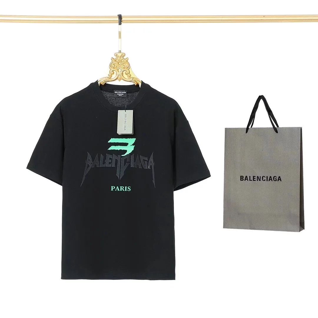 Black background green black letters 002