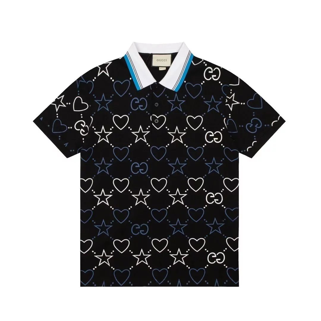 Black background red and blue heart figure 002
