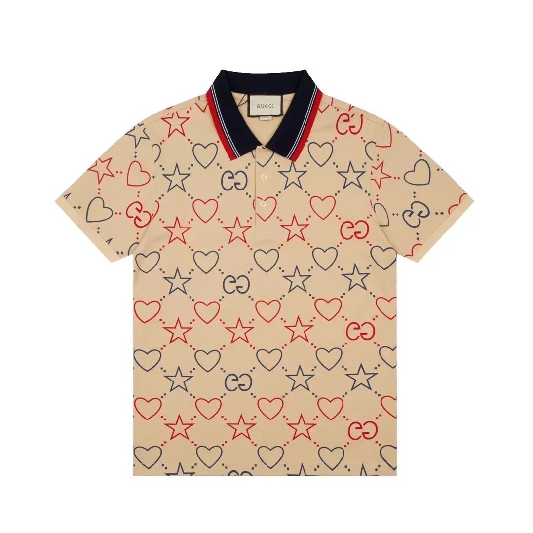 Yellow background red black heart figure 002