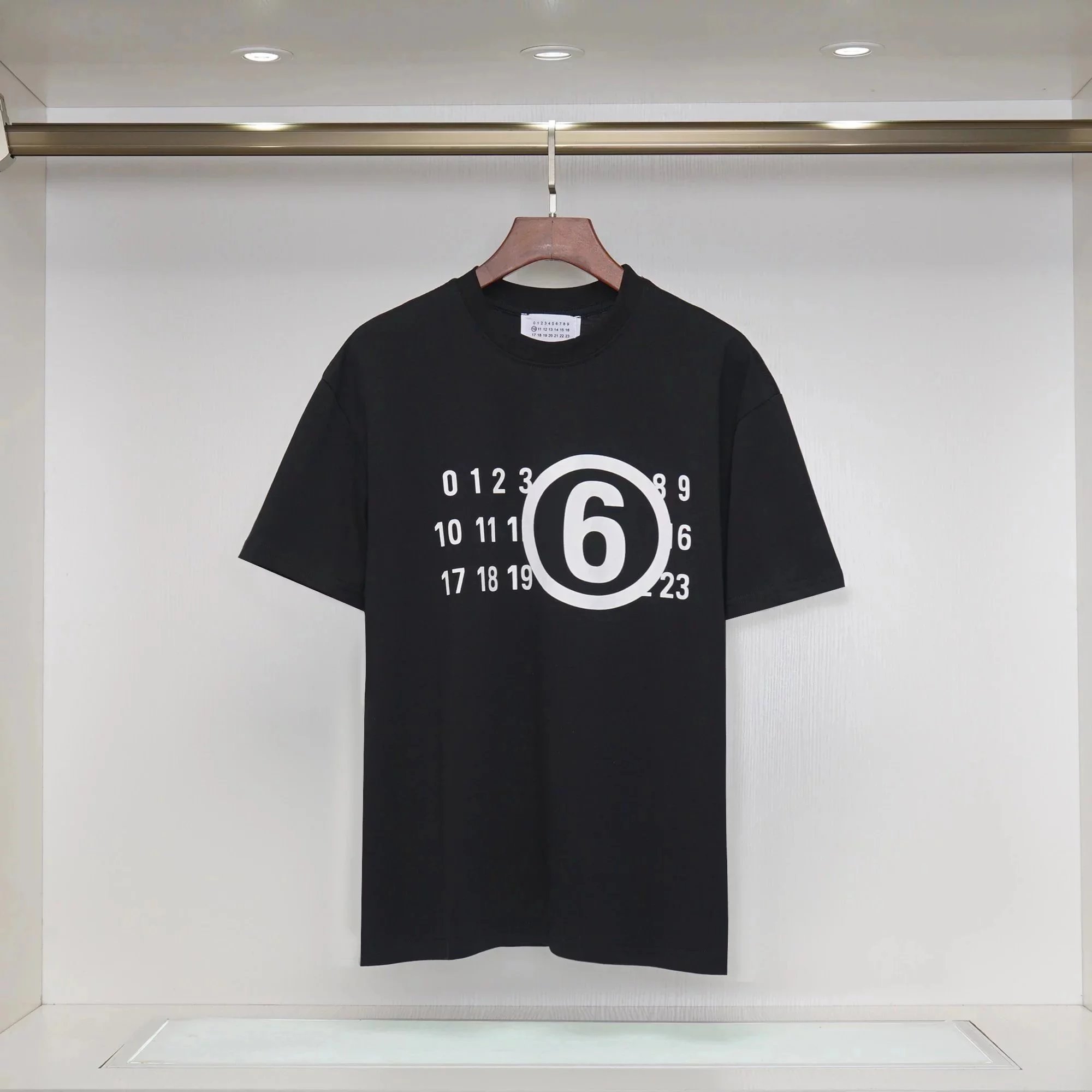 Black 6-digit number 005