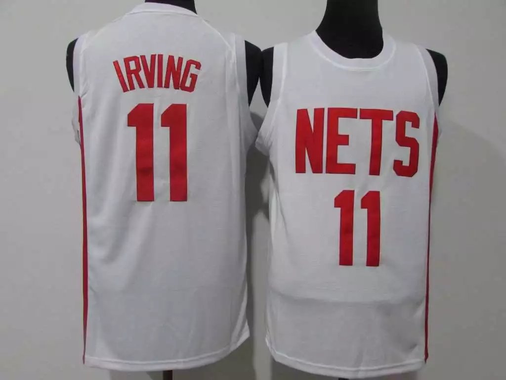 White with red lettering 11