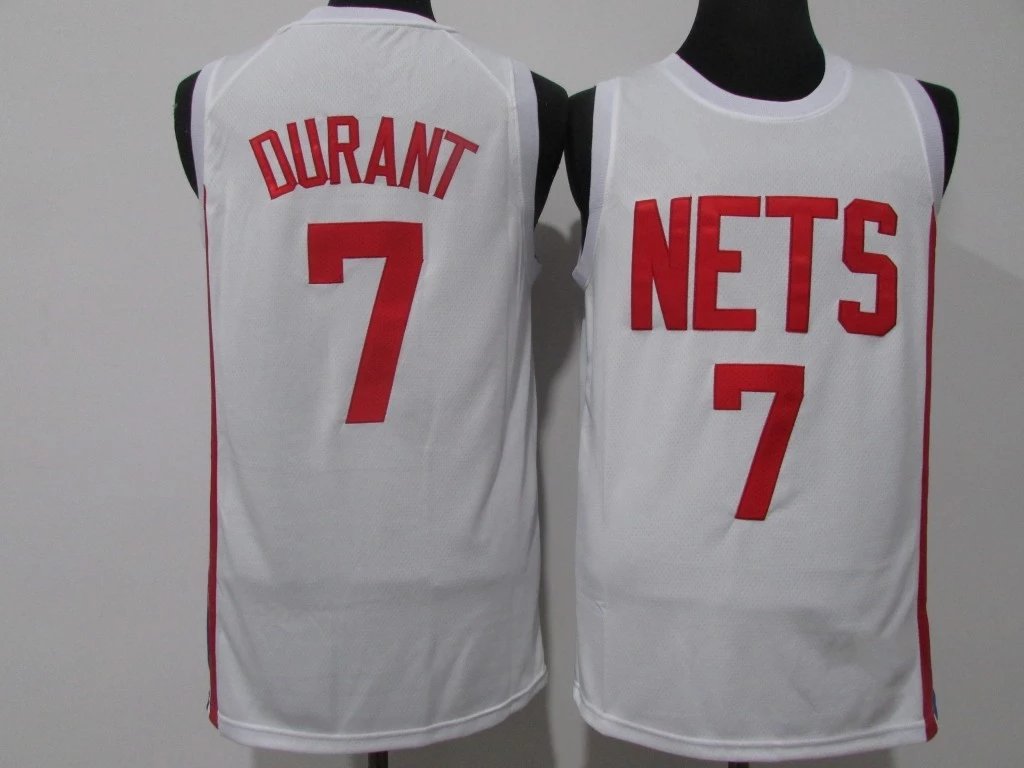 White with red lettering 7