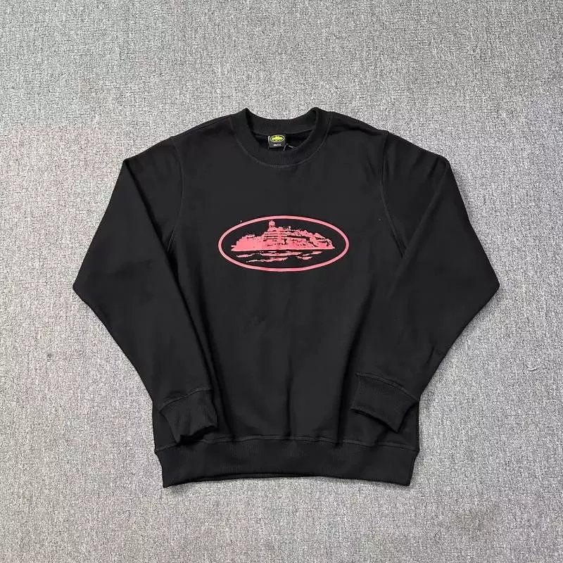 Sweatshirt – Black with Red Label