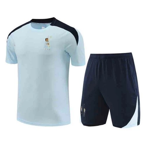2425 Short-sleeved French Light Blue