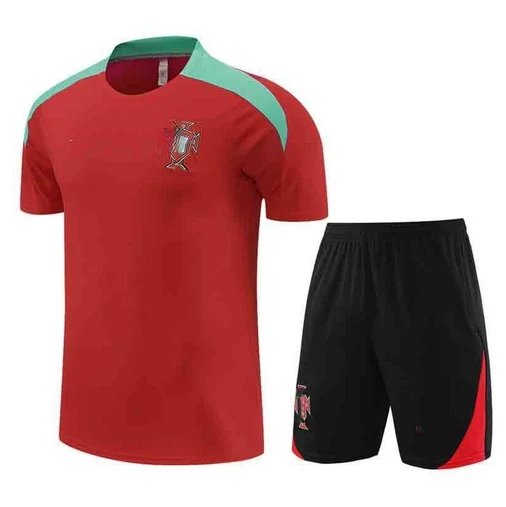 2425 short-sleeve Portuguese red