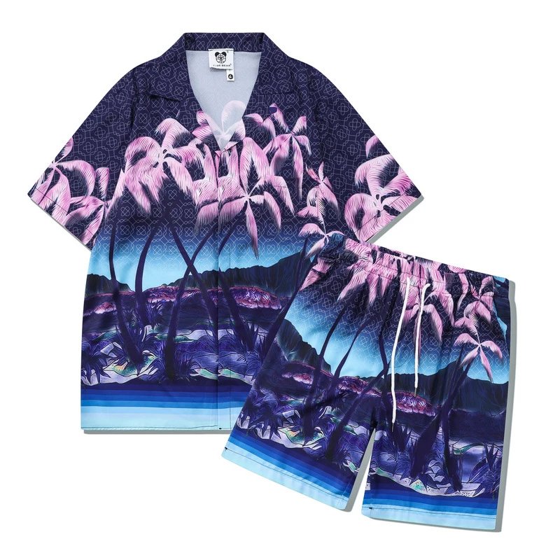 21 Blue Purple Coconut Tree