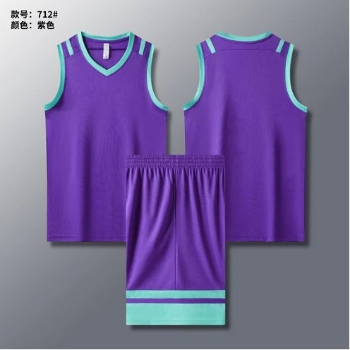 Purple with a blue border