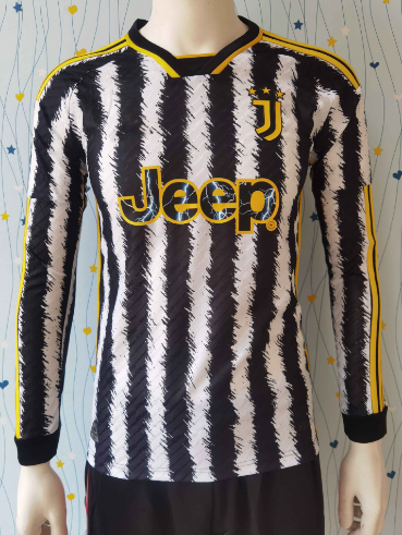 YW Main black and white yellow strip long sleeve